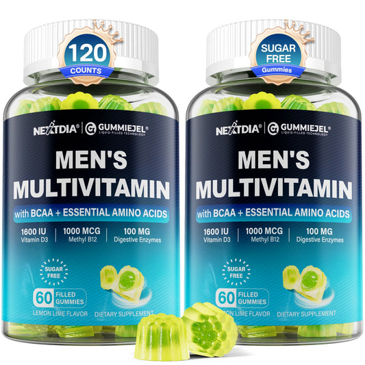 Multivitaminas veganas para hombres en gomitas paquete 2