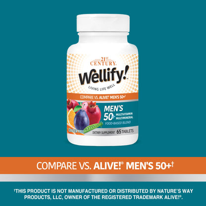 Multivitaminas Wellify sin gluten ni sabores artificiales