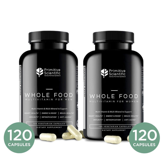 Multivitaminas whole food para salud holística