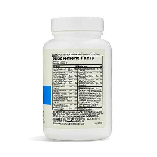 Multivitaminas Whole Foods para hombres