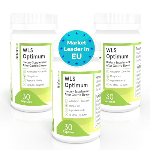Multivitaminas WLS Optimum para post cirugía de manga gástrica