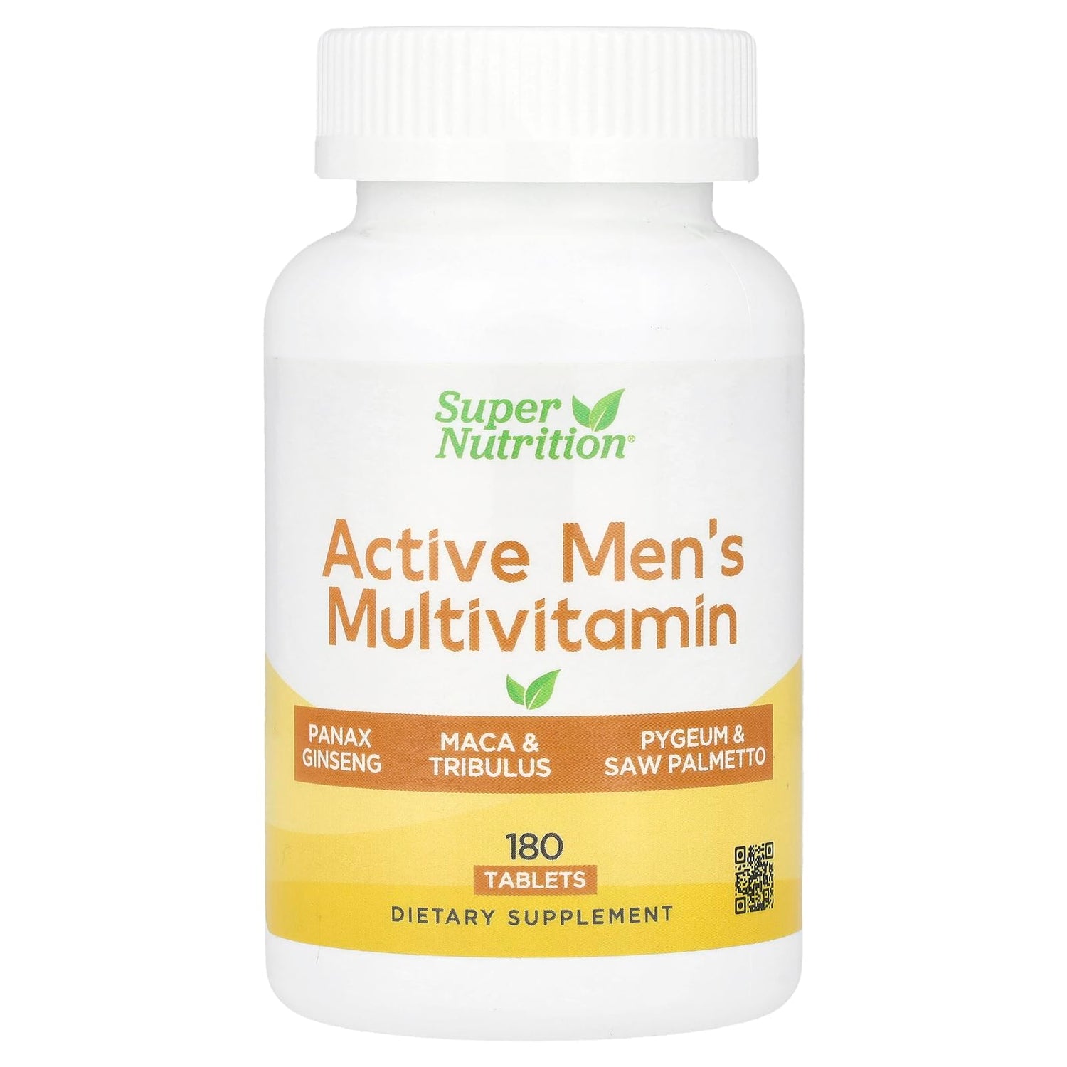 Botella de multivitamínico activo para hombres Super Nutrition
