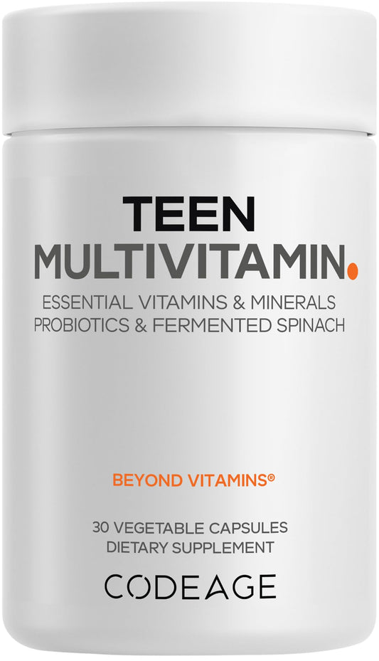 Multivitamínico para adolescentes Codeage 30 cápsulas