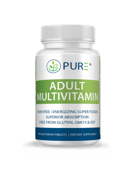 Botella del Multivitamínico Adulto PURE para bienestar