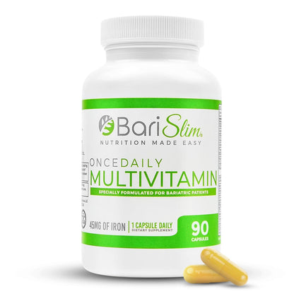 Multivitamínico diabario bariátrico BariSlim 45mg hierro