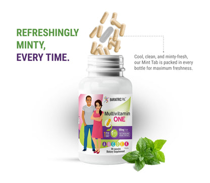 multivitamínico bariatricpal con menta fresca