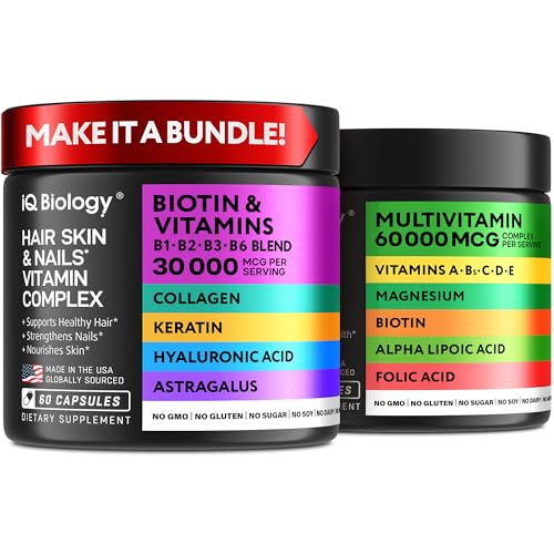 Multivitamínico con Biotina para cabello, piel y uñas