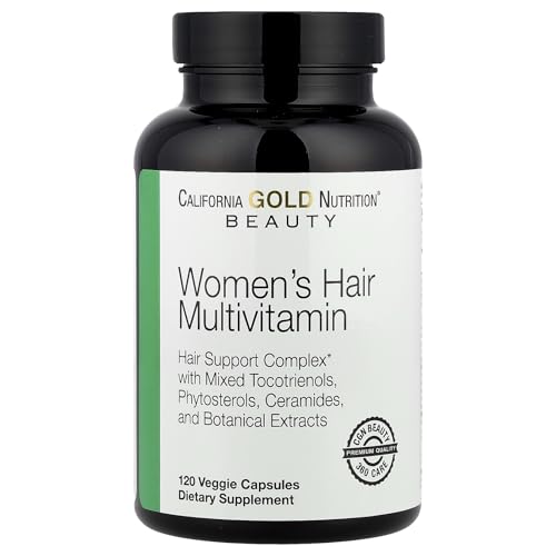 Multivitamínico cabello California Gold Nutrition frasco