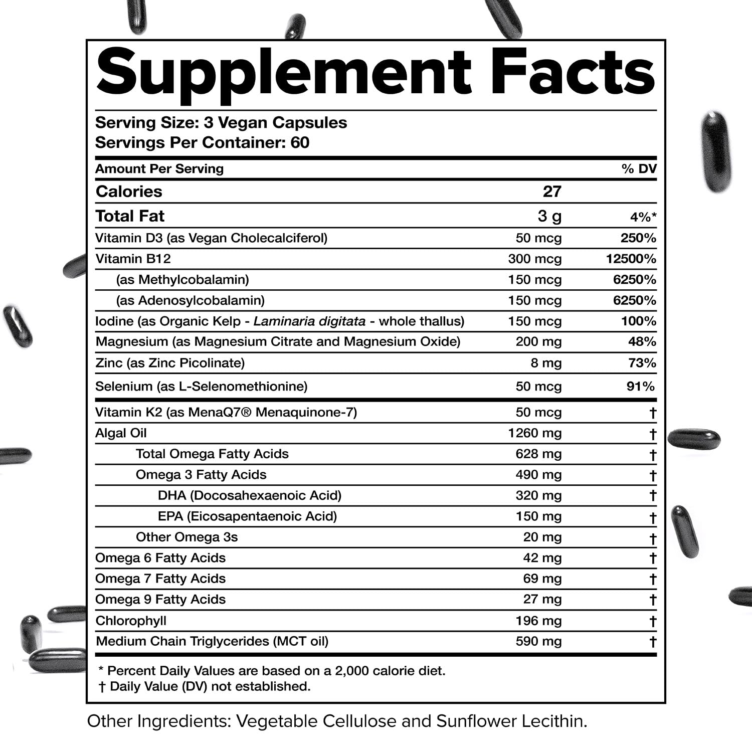 Multivitamínico complement probado por terceros