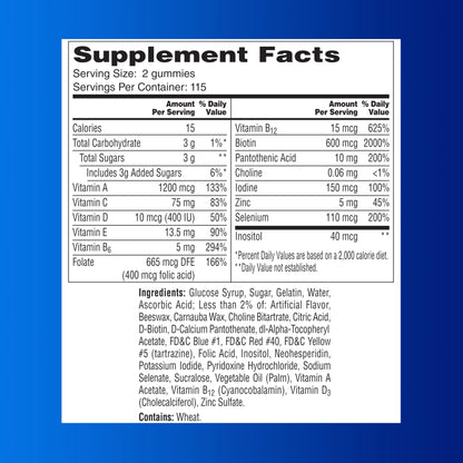 Multivitamínico completo para hombres One A Day