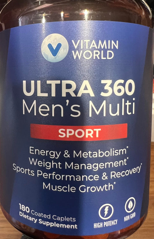 Frasco de Multivitamínico Deportivo Hombre Ultra 360