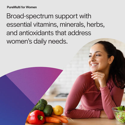 multivitamínico para necesidades diarias de mujeres