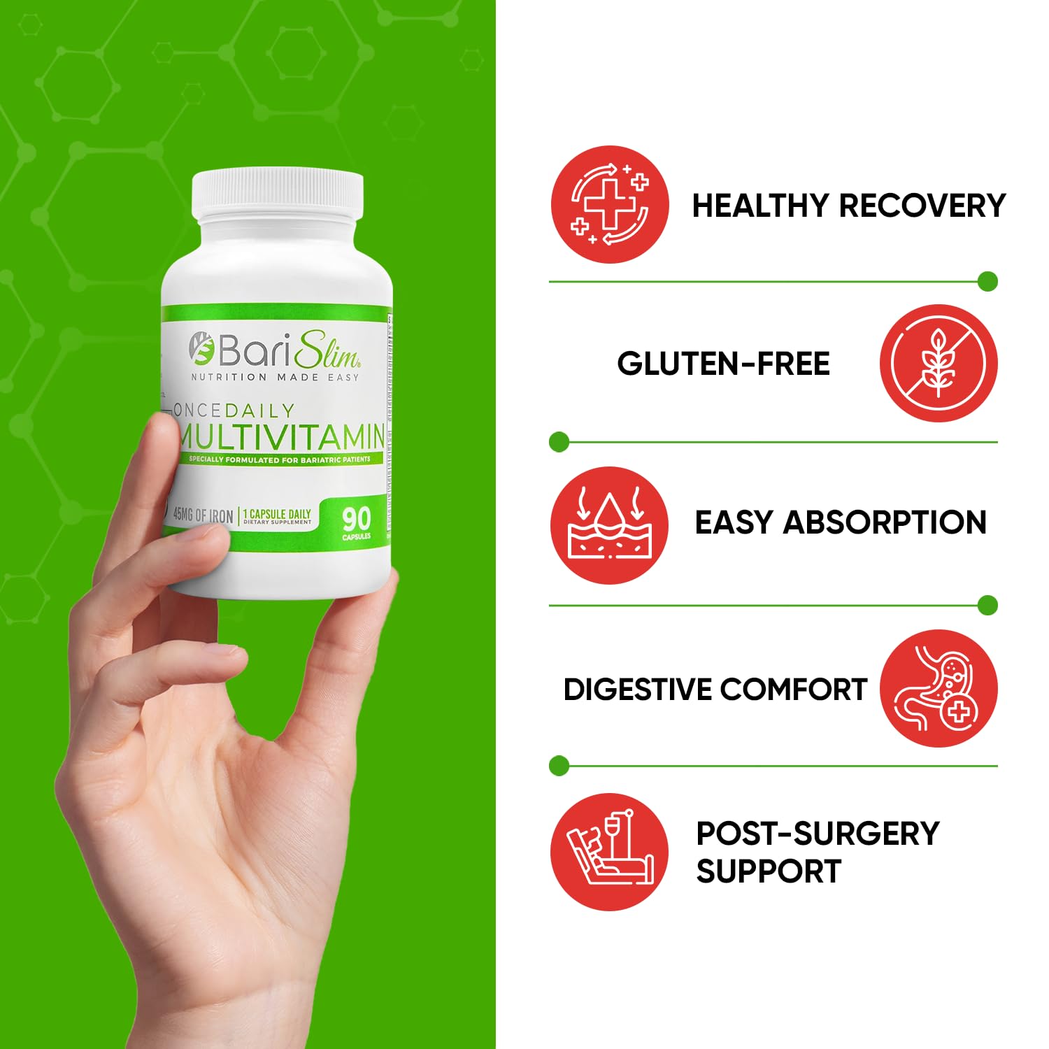 Multivitamínico para dieta bariátrica BariSlim