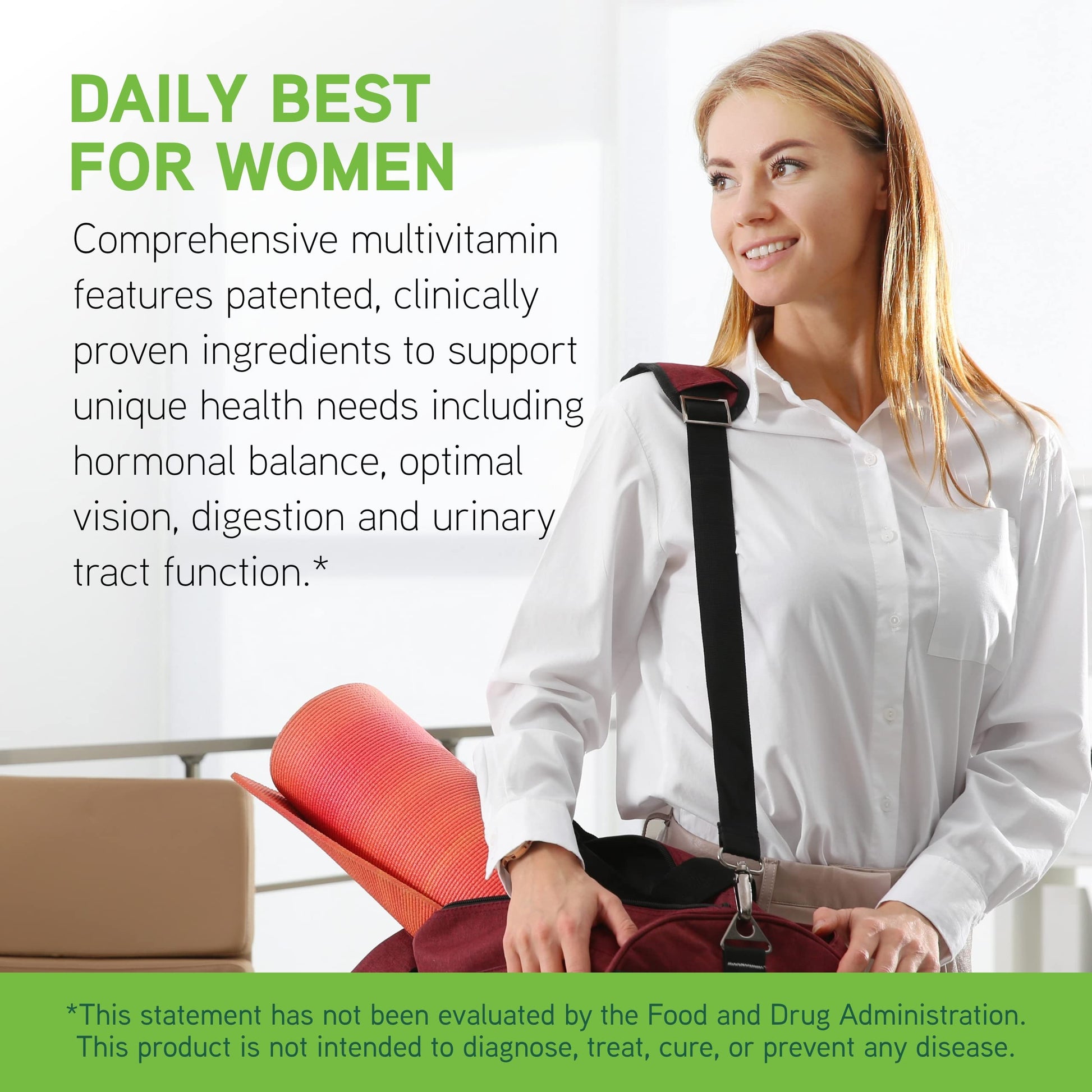 Multivitamínico mujeres, equilibrio hormonal y salud ocular
