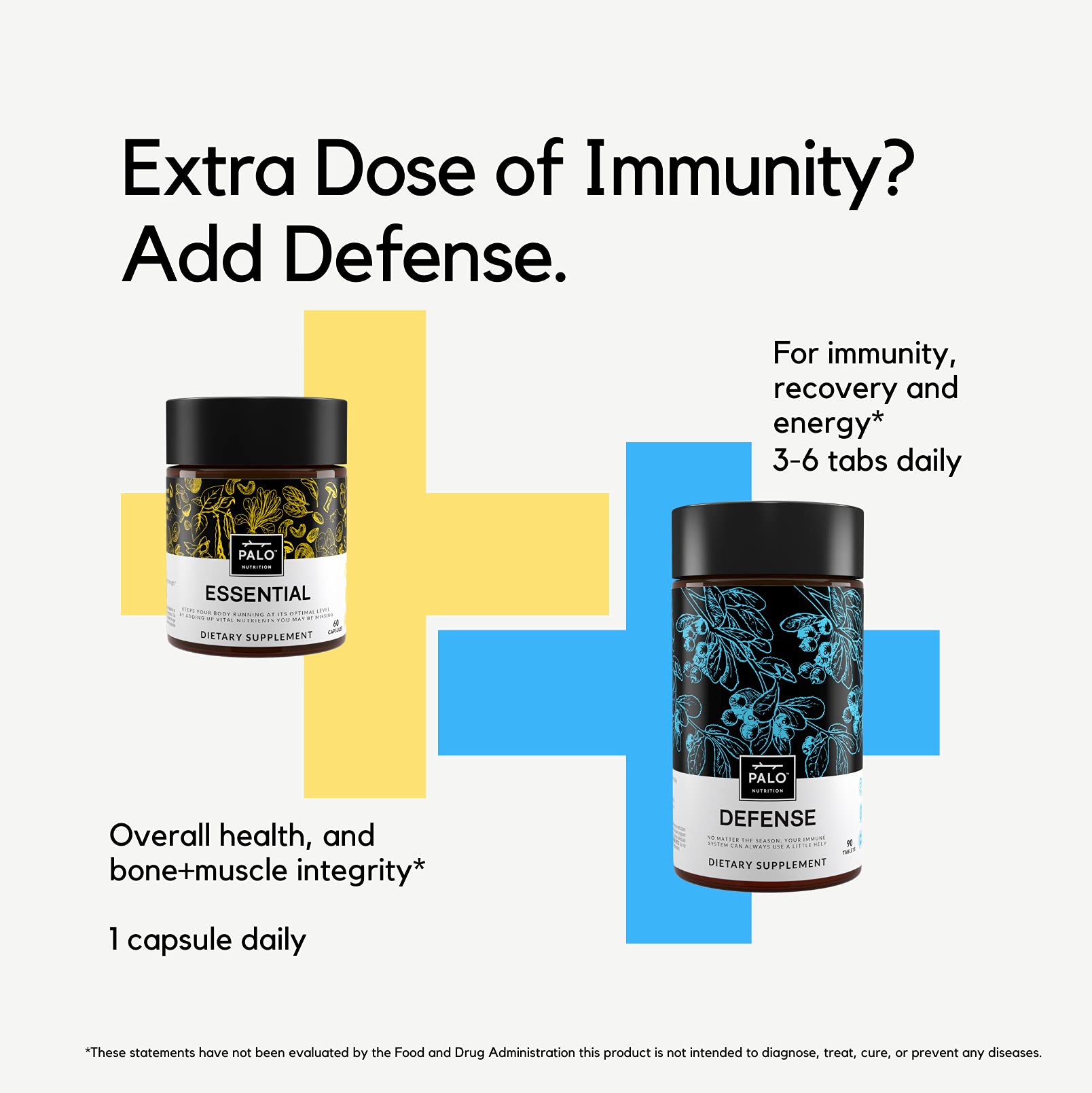 Multivitamínico esencial PALO para hombres y mujeres