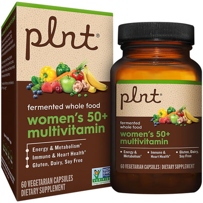 Multivitamínico para mujeres 50 fermentado y ingredientes clave