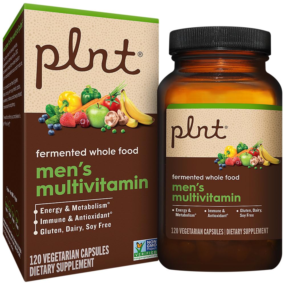 Multivitamínico fermentado plnt hombres 120 cápsulas