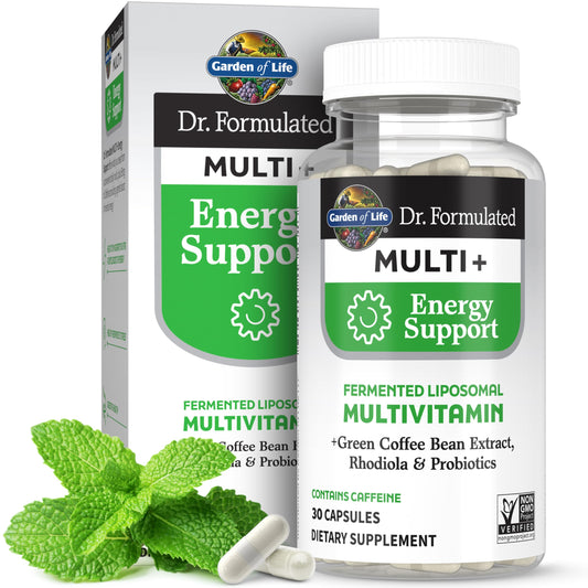 Multivitamínico Garden of Life con extractos energéticos