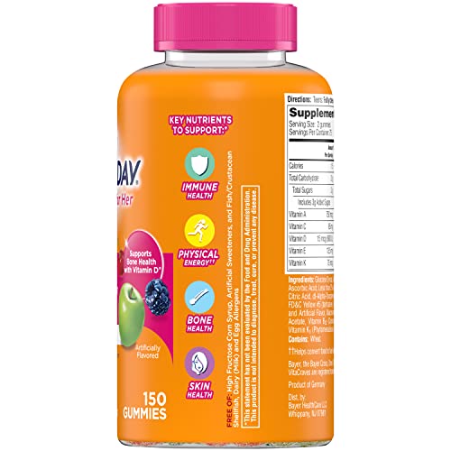 Multivitamínico en gomas con vitaminas A,C,D,E