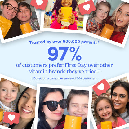 Multivitamínico en gomitas First Day con mezcla orgánica para niños