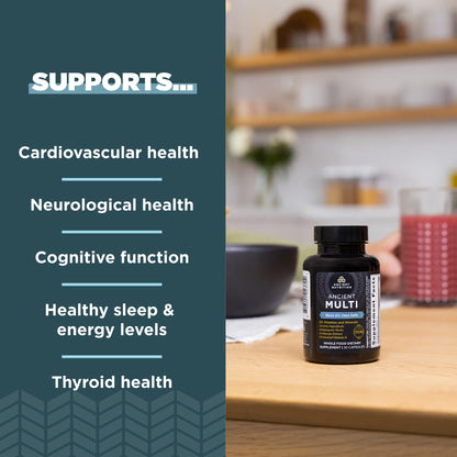 Apoyo a la salud del corazón con multivitamínico Ancient Nutrition