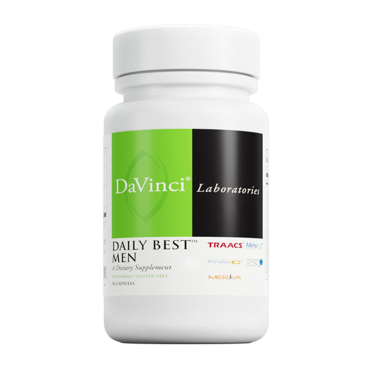 Botella de suplemento multivitamínico para hombres - DaVinci Labs