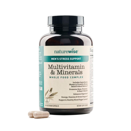 multivitamínico para hombres naturewise con 60 cápsulas