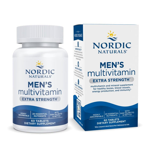 Multivitamínico para hombres Nordic Naturals extra fuerte