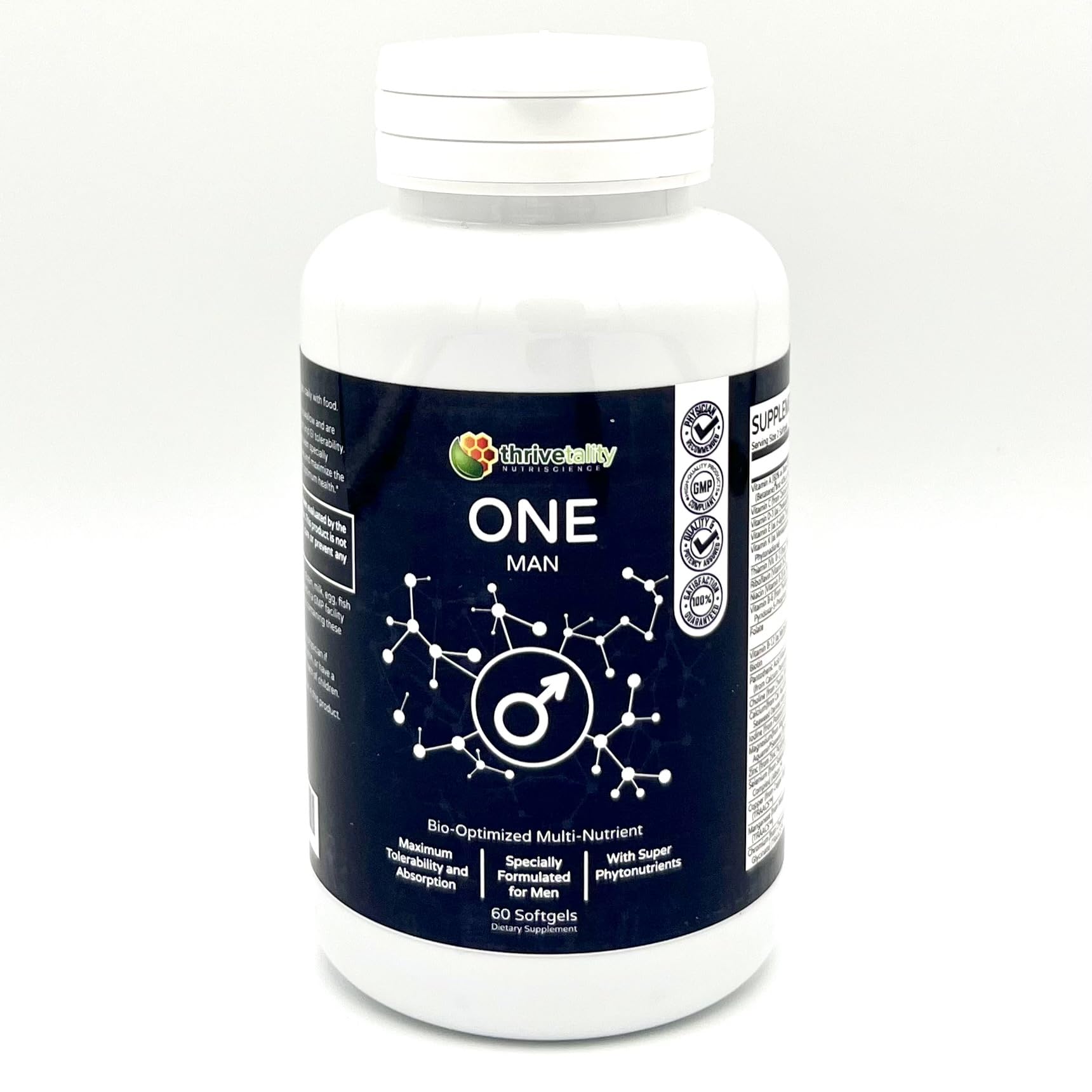 Multivitamínico para hombres Thrivetality ONE Man
