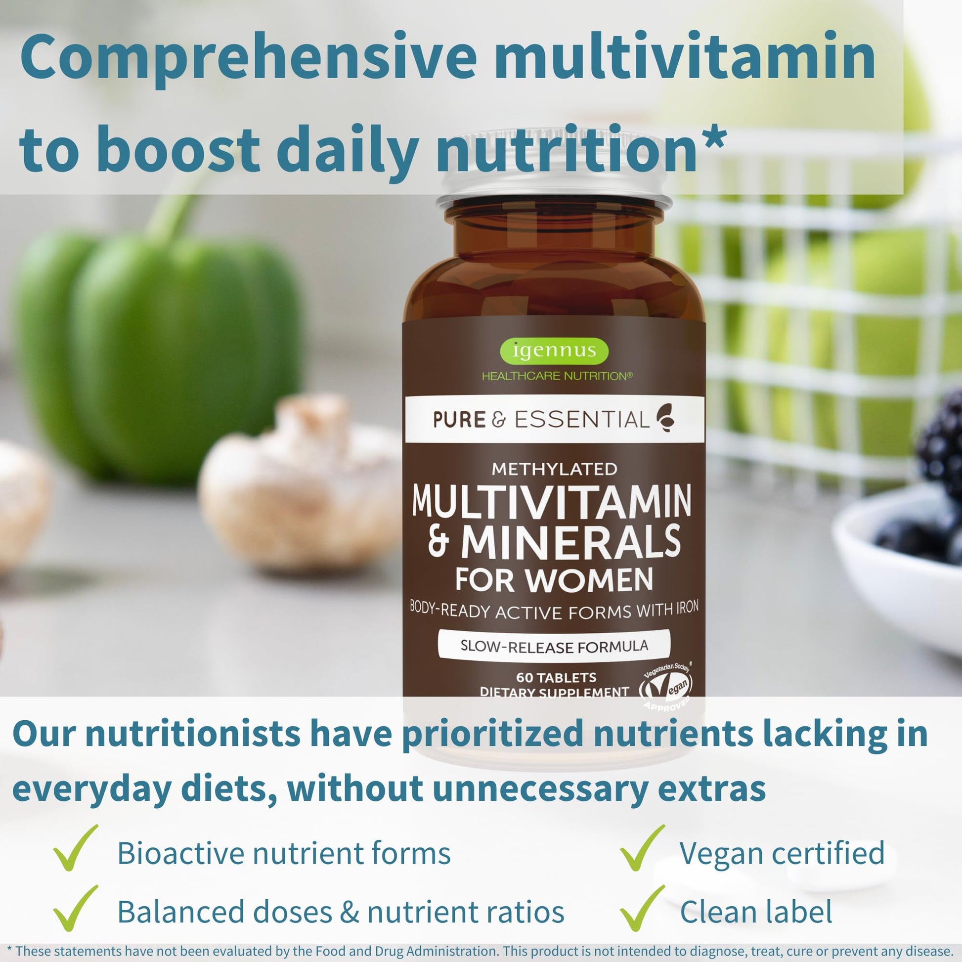 Multivitamínico Igennus para mujeres