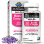 Frasco de multivitamínico liposomal para belleza de Garden of Life.