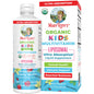 Multivitamínico liposomal MaryRuth's para niños con sabores de fresa, cereza y vainilla