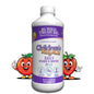 Botella de multivitamínico líquido infantil sabor naranja mango