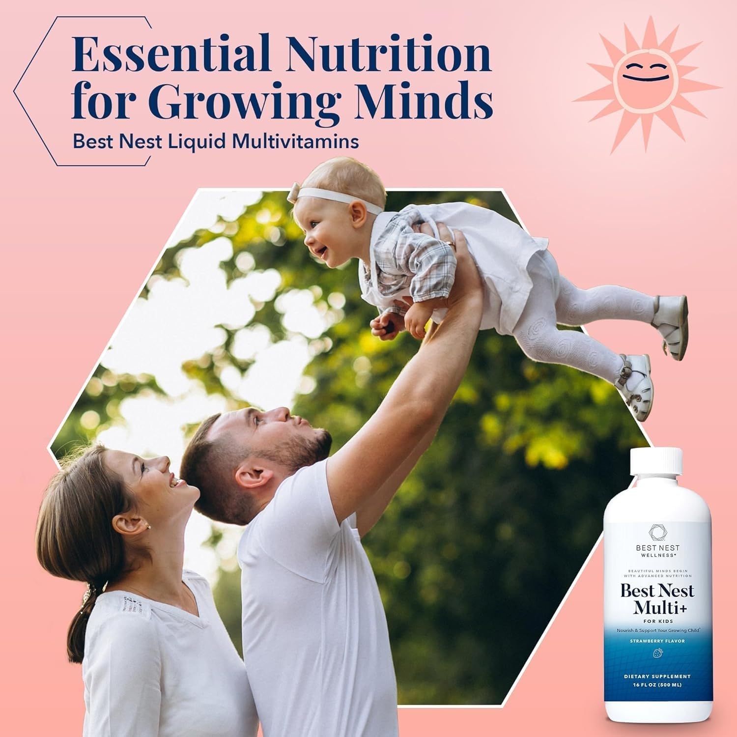 Multivitamínico Best Nest para mentes en crecimiento