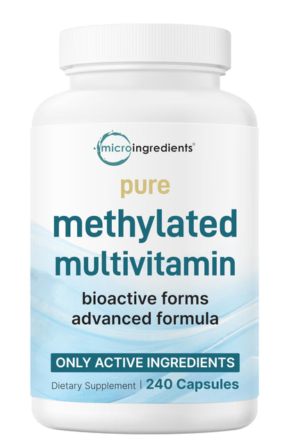 Multivitamínico metilado Micro Ingredients 240 cápsulas