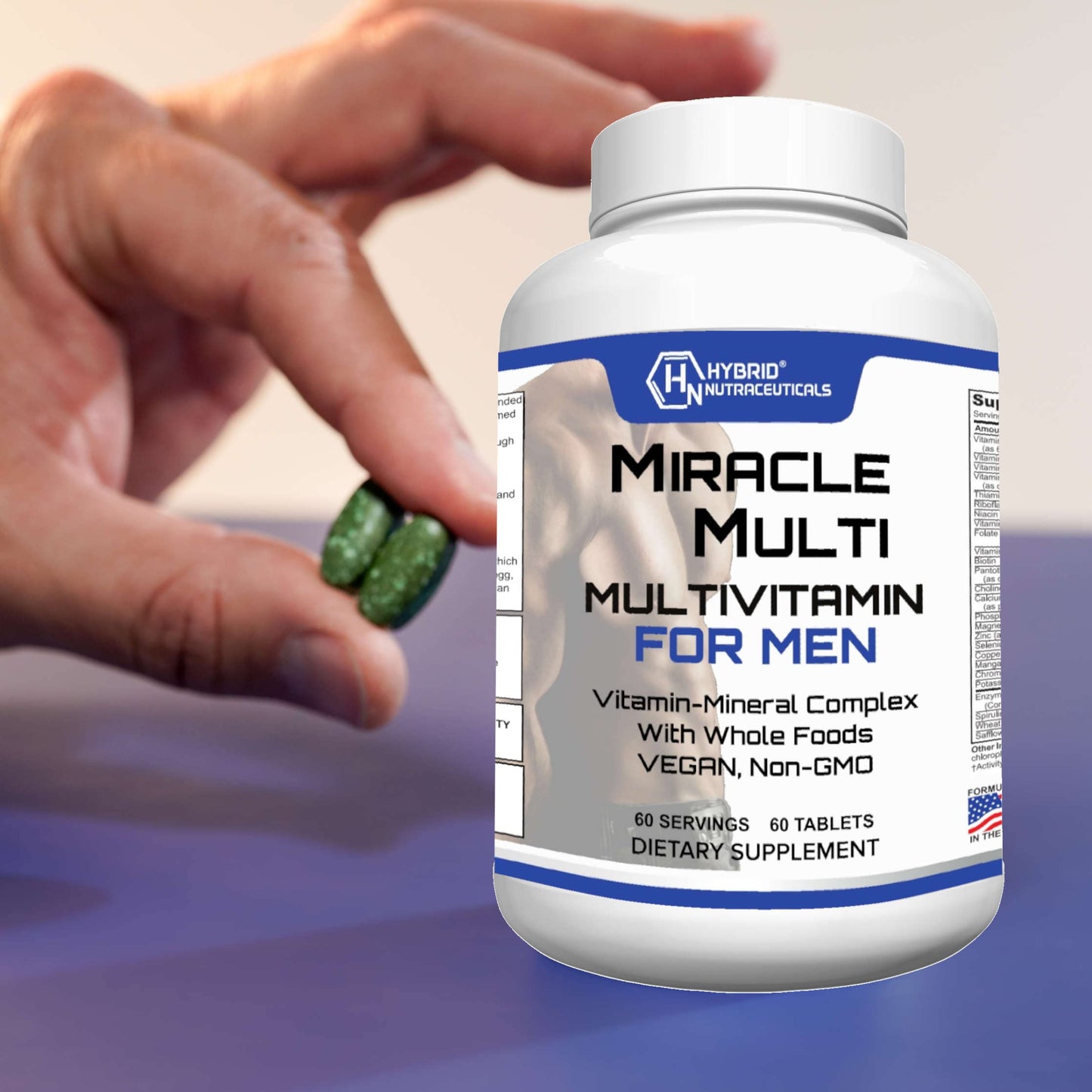 MiracleMulti multivitamínico fabricado en USA