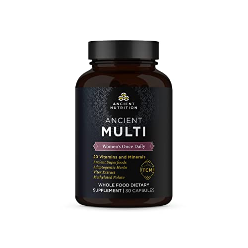 Multivitamínico mujeres Ancient Nutrition, 30 cápsulas