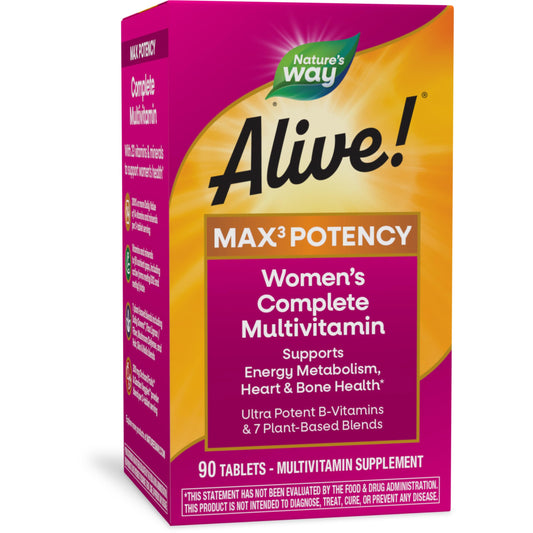 Caja del multivitamínico para mujeres Nature's Way Alive! Max3