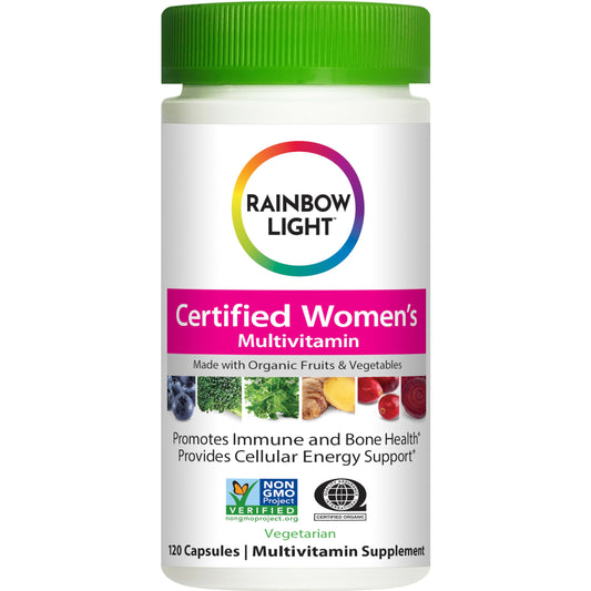 Multivitamínico para mujeres Rainbow Light, fórmula orgánica