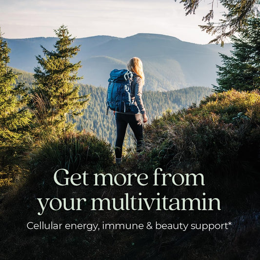 Multivitamínico New Chapter para energía celular, soporte inmunológico y belleza