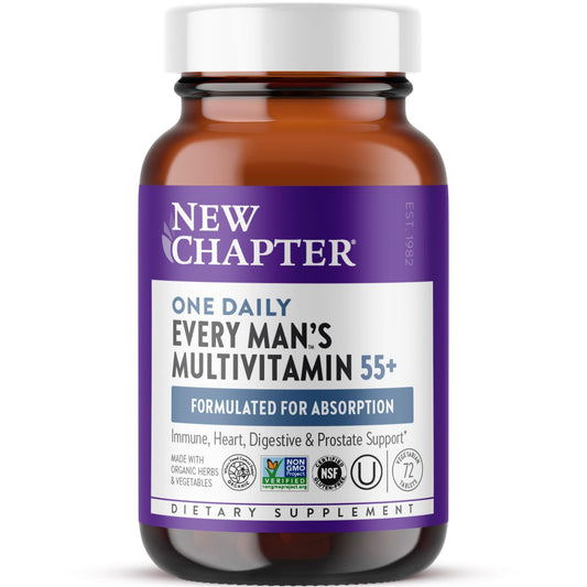 Multivitamínico New Chapter para hombres mayores de 50