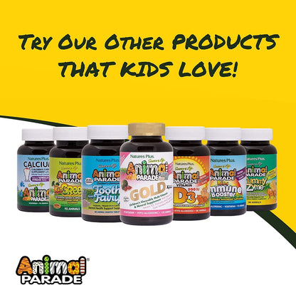 Multivitamínico para niños masticable con ingredientes naturales