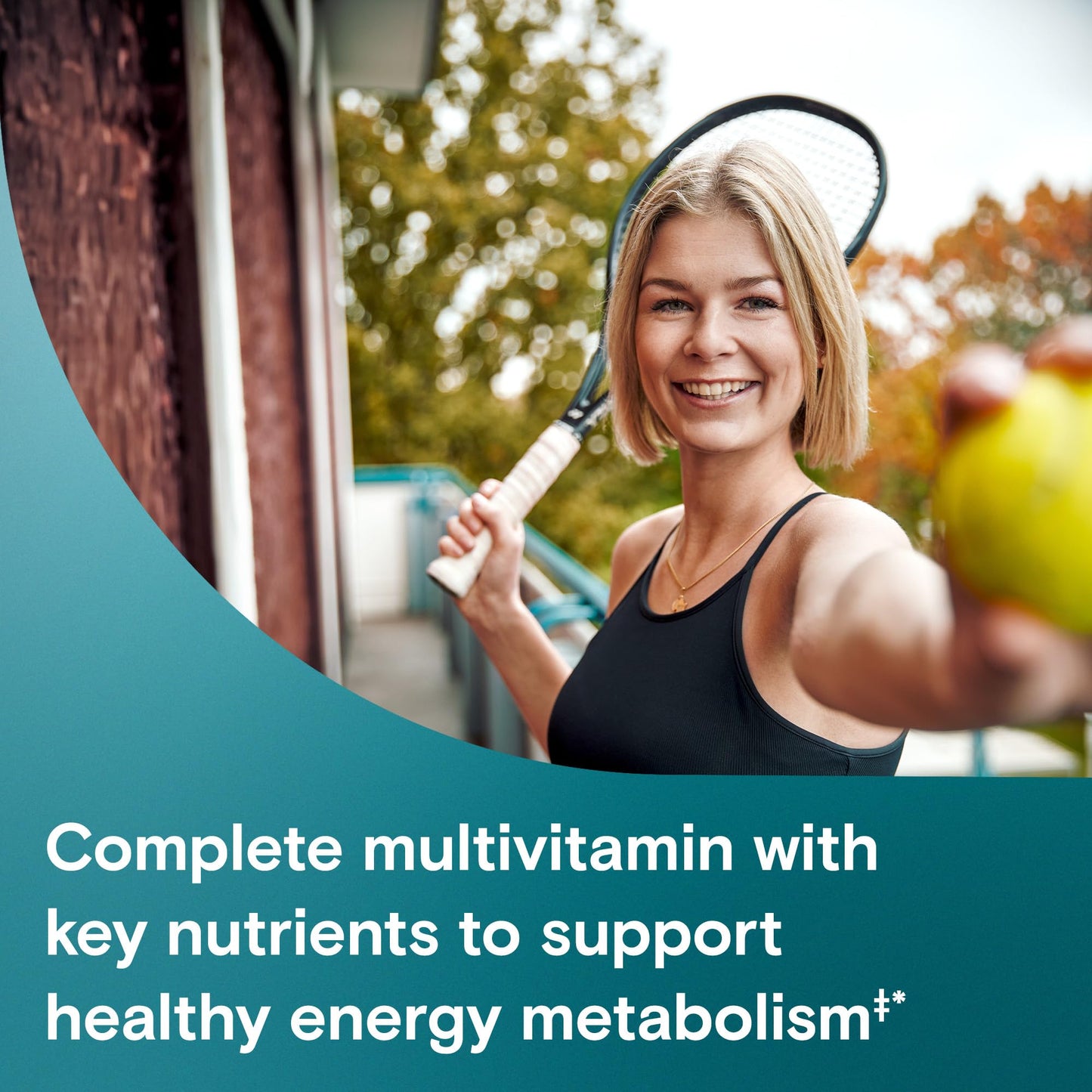 Multivitamínico con nutrientes clave para energía y salud