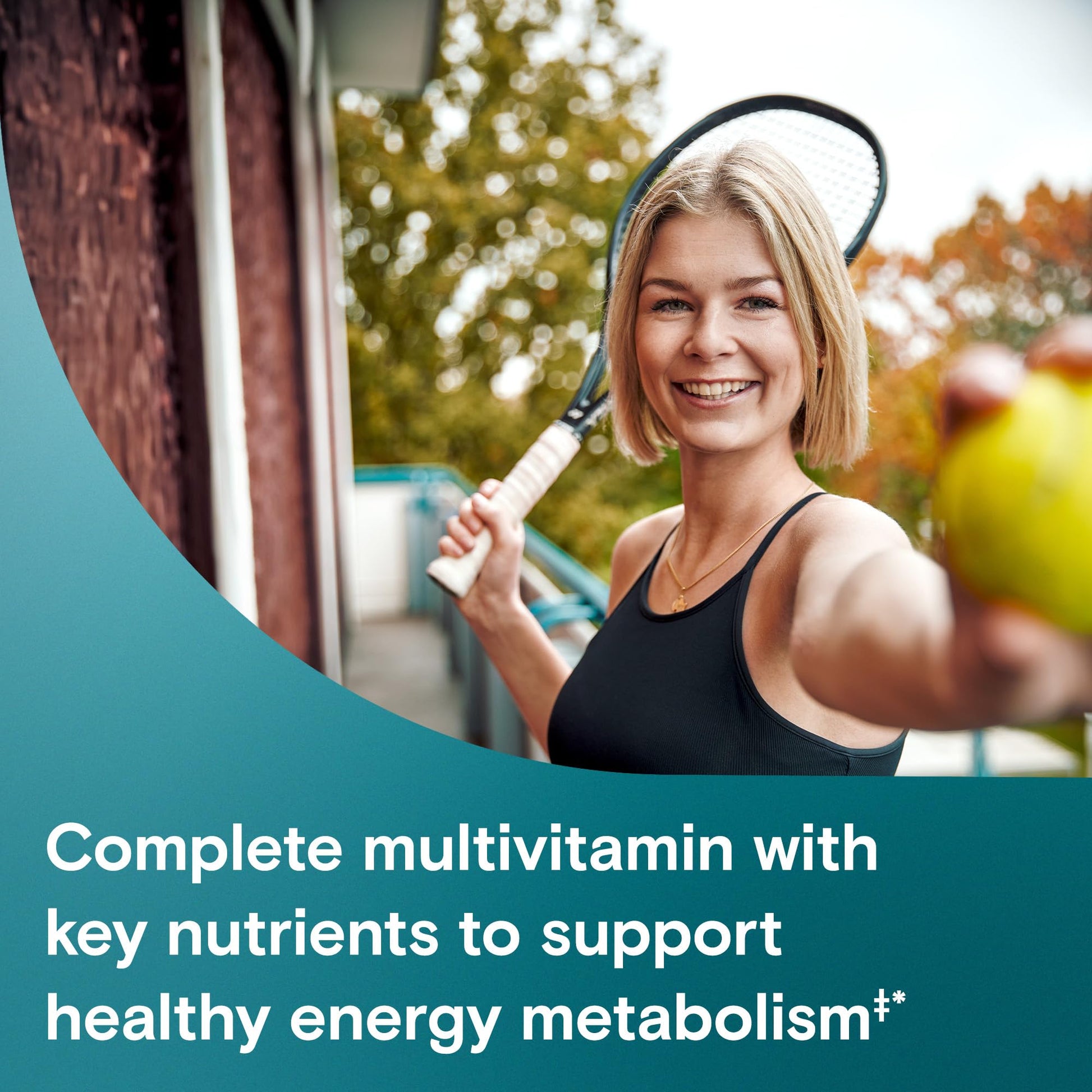 Multivitamínico con nutrientes clave para energía y salud