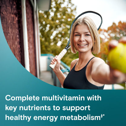 Multivitamínico con nutrientes clave para energía y salud