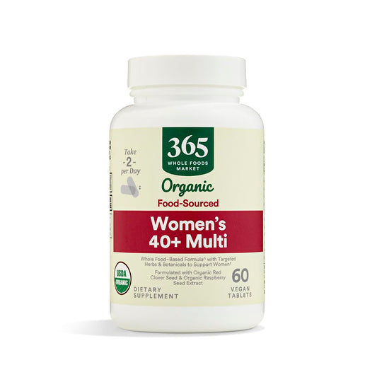 Multivitamínico orgánico 365 para mujeres 40+