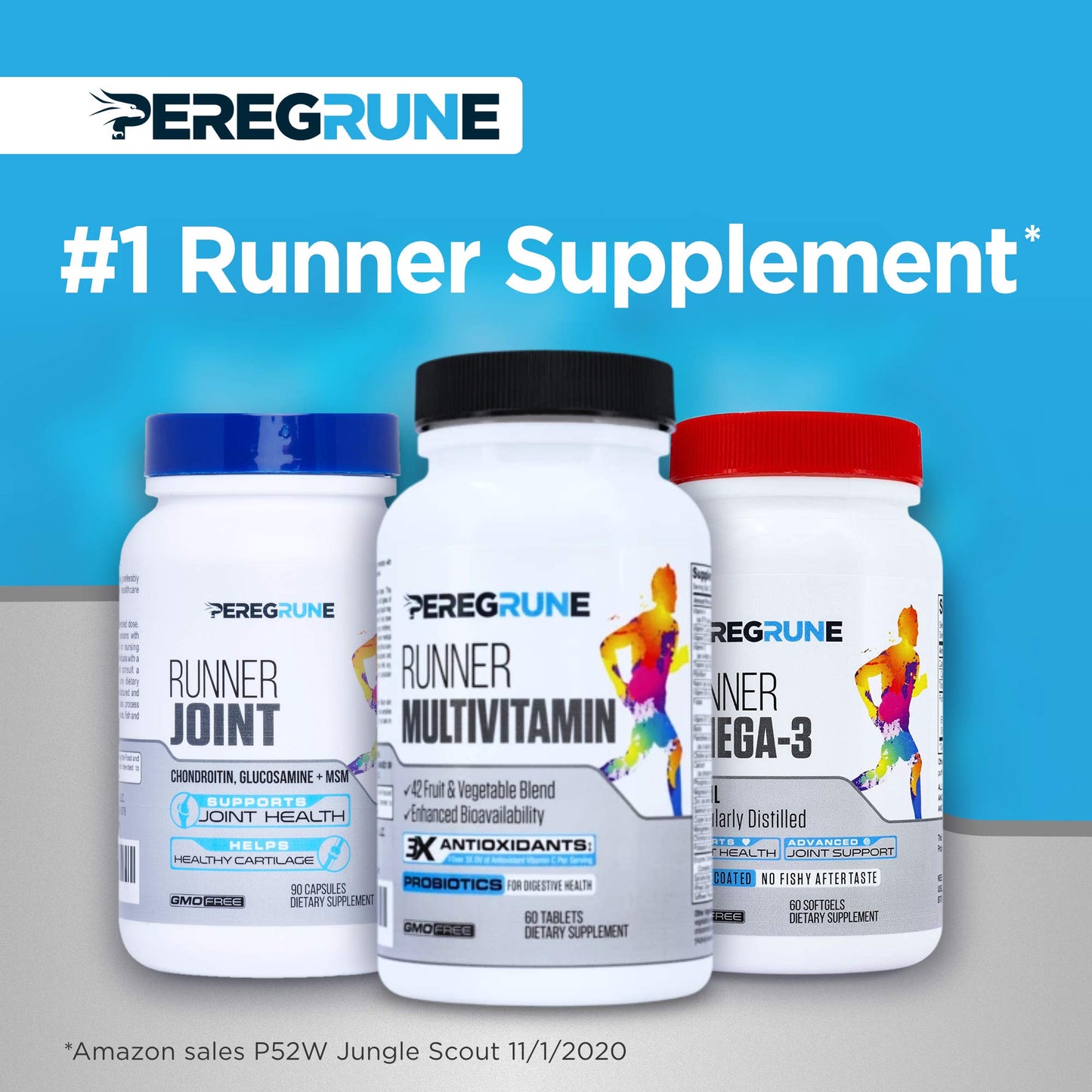 Multivitamínico PEREGRUNE ideal para la energía.