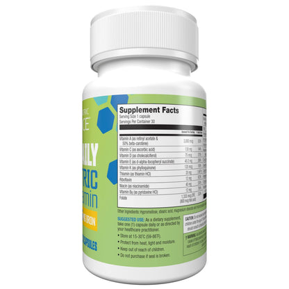 Multivitamínico diseñado para post cirugía bariátrica.