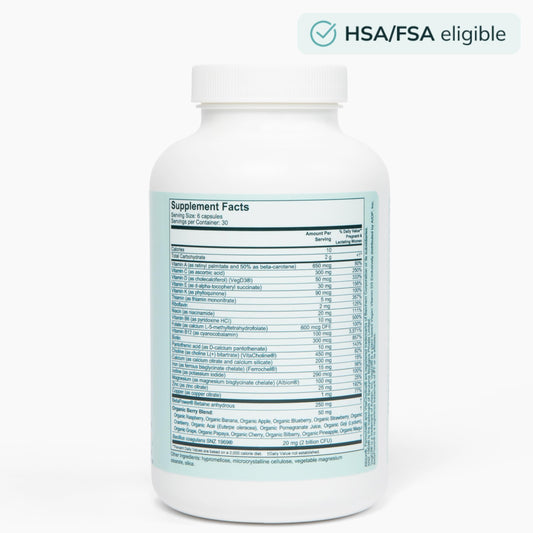 Multivitaminico prenatal Genate para desarrollo cerebral