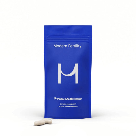 Multivitamínico prenatal Modern Fertility caja frontal